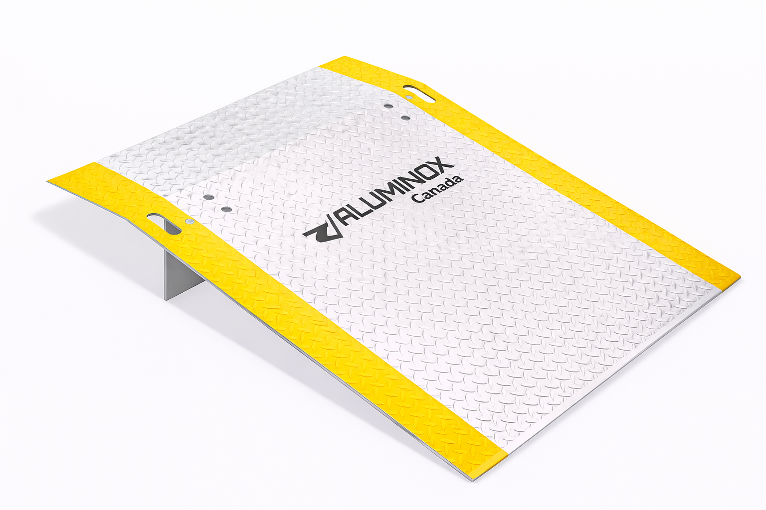 Plaque de quai en aluminium – Capacité de 2388lb – Pour transpalettes et châriots manuels