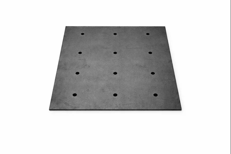 Garage Drain Cover Plates - Flat Steel (Custom Size)