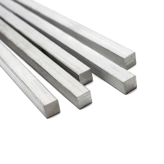 Aluminium 6061T6 - Solid Square Rods / Tiges Carrées